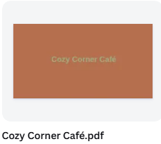 Squarespace template for coffee shop