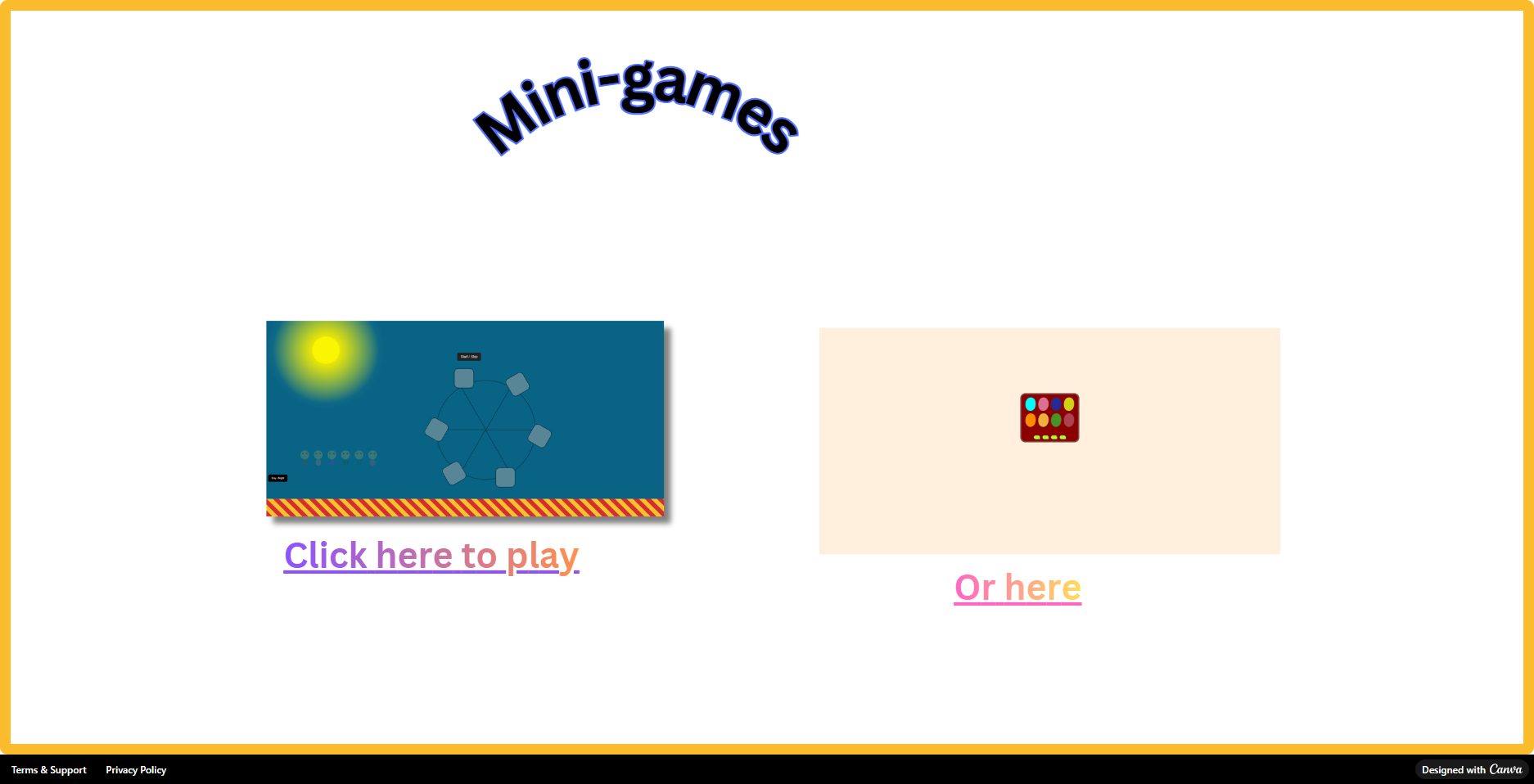 Interactive games