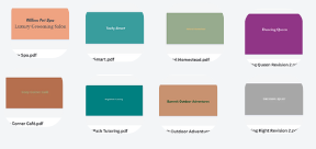 project thumbnails